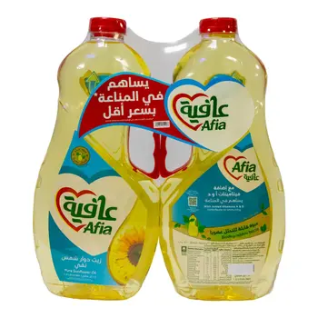 عافية زيت دوار الشمس 2×1.5لتر