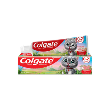 Colgate Strawberry Anti-Caries Toothpaste for Kids 65g