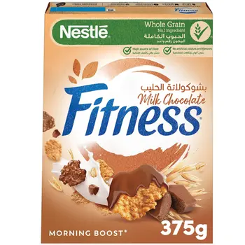 Nestle Fitness Milk Chocolate Cereal 375g