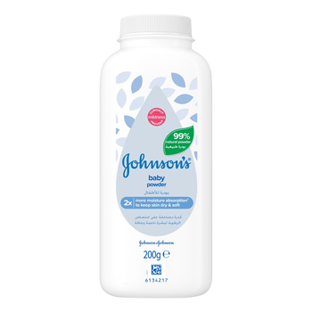 Johnson'S Natural Baby Powder 200g