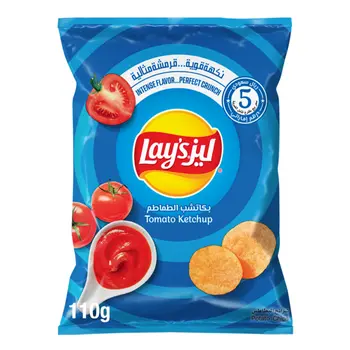 Lay's Tomato Ketchup Potato Chips 110g