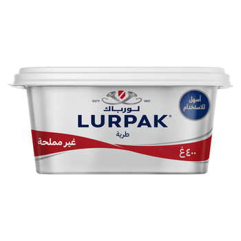 Lurpak Soft Butter Unsalted 400g