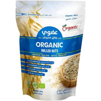 أورغانتي شوفان عضوي ملفوف 500جرام