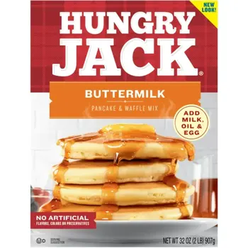 Hungry Jack Buttermilk Pancake & waffle Mix 907g