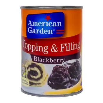 American Garden Blackberry Pie Filling 595g