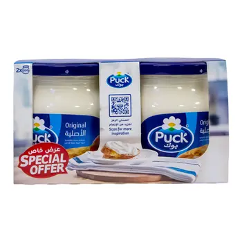 Puck Cream Cheese Spread Jar 2×500g