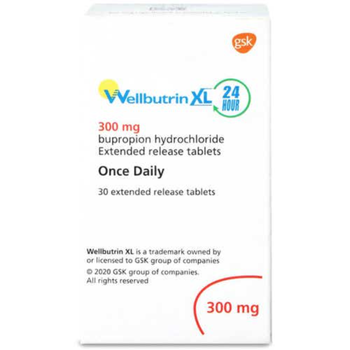 Wellbutrin XL 300mg 30Tablets