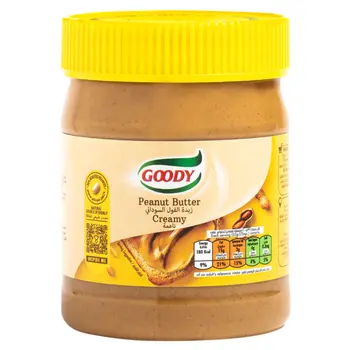 قودي زبدة الفول السوداني الناعمة 340جرام