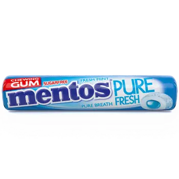 Mentos Pure Fresh Sugar-Free Mint Gum 9 pcs