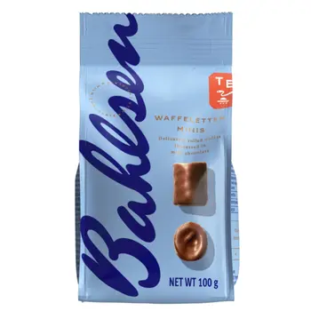 بالسن وافل مينيز شوكو حليب 100جرام