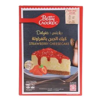 Betty Crocker Delights Strawberry Cheesecake Mix 360g