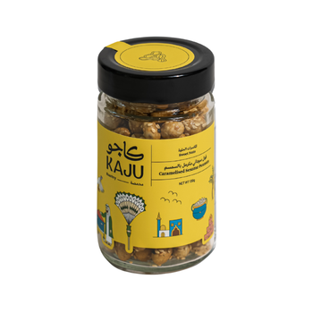 كاجو فول سوداني مكرمل بالسمسم 100جرام