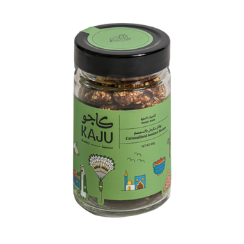 كاجو بيكان مكرمل بالسمسم 100جرام