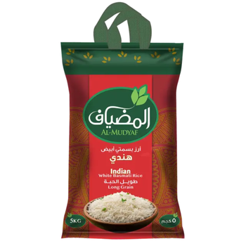 Al-Mudyaf Mudyaf Long-Grain White Basmati Rice 5Kg