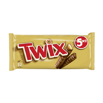Twix Twin Chocolate Caramel Bars 5x50g