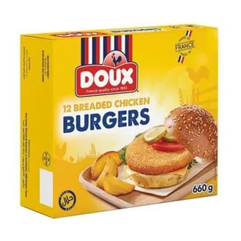 دو برجر دجاج 12 قطعة 660 جرام