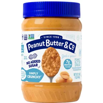 بي نات بوتر & كو زبدة الفول السوداني مقرمشة 454جرام