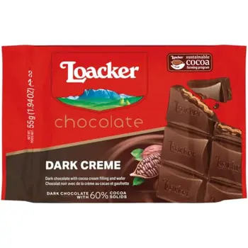 لواكر ويفر شوكولاتة داكنة 55 جرام