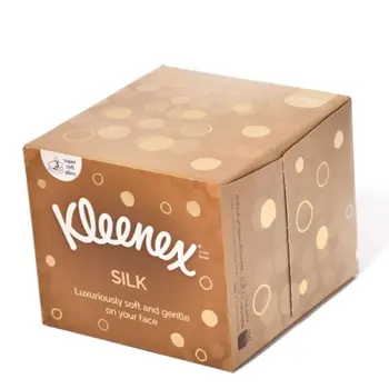 Kleenex Silk 3-Ply Facial Tissue 50 Sheets