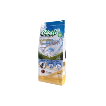 Ciuffi Sorenione Dry Food For Sterilized Cats With Chicken Rice And Vegetables 15Kg