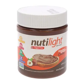 نيوتي لايت كريمة البندق والشوكولاتة الداكنة 312جرام