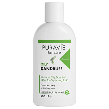 Puravie Shampoo Oily Dandruff Box 250Ml