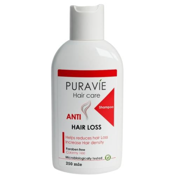 Puravie Anti Hair Loss Shampoo Bottle Box 250Ml