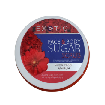 Exotic Face Body Sugar Aker Fassi Scrub 300Ml