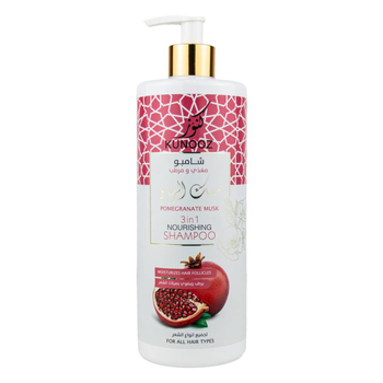 KUNOOZE Shampoo Treatment Pomegranate Musk 750Ml