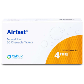 Airfast 4 Mg Chewable 30Tablets