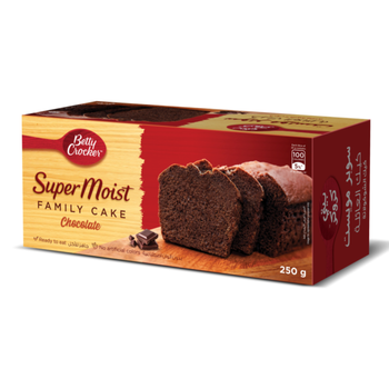بيتي كروكر كيك العائلة بنكهة الشوكولاته 250 جم