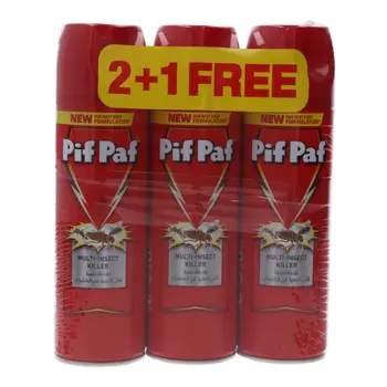 Pif Paf Power Guard All Insect Killer 3x300ml