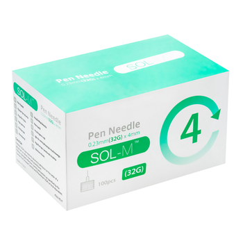 Sol-M Pen Needle 100Pieces