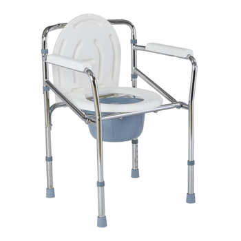 Becmed Commode Chair Without Wheel 1Piece