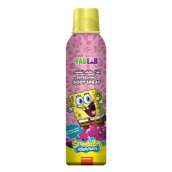 Fablab Sponge Bob Zero Aluminum Body Spray 150Ml
