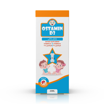 Jr Pharma Ostamin D3 Apple Drops 20Ml