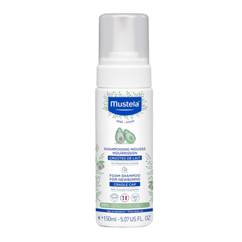 Mustela Cradle Cap Baby Foam Shampoo 150Ml