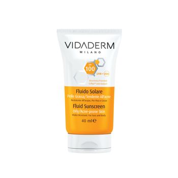 Vidaderm Milano SPF-100 Sunscreen Fluid 40Ml