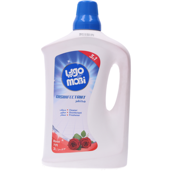 موبي فلور منظف روز ٣لتر