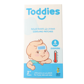 Toddies +2 Years Old Cooling Fever Patches 1Box