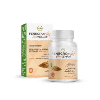 Nhs Fenegro Star 500Mg Fenugreek 60Capsules