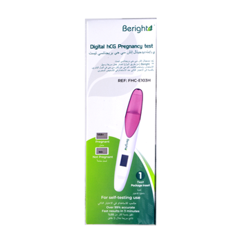 Beright Fast and Accurate Digital Pregnancy Test 1Piece