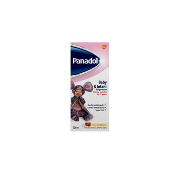 Panadol Baby and Infant Analgesic Suspension 100Ml