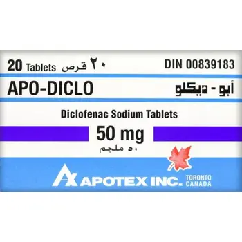 Apotex Diclofenac Sodium Tablets 50mg 20 Tablets