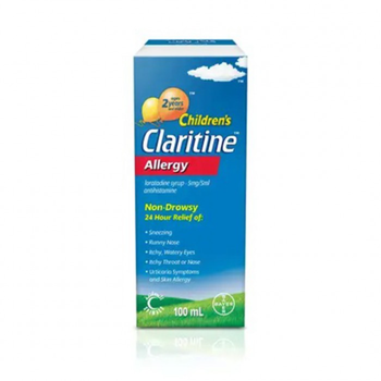 Claritine Children's Loratadine Syrup 100ml