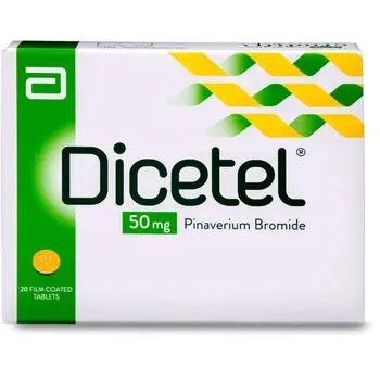 Dicetel Pinaverium Bromide Tablets 50mg 20 Count