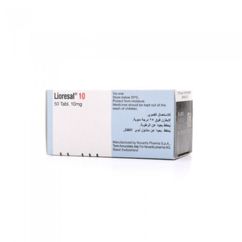 Novartis Lioresal Baclofen Tablets 10mg 50 Count
