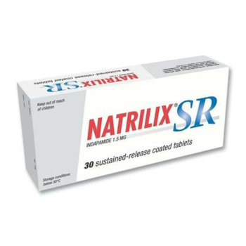 Natrilix SR Indapamide Tablets 1.5mg 30 Count