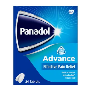 Panadol Advance Pain Relief Tablets 24 Count