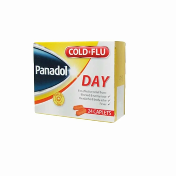 Panadol Cold & Flu Day Time Caplets 24Tablets
